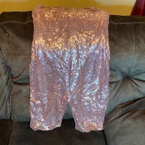 Pink sequin jumper